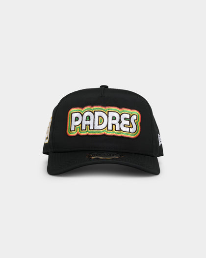 New Era San Diego Padres 'Retro Black Prolight' Golfer Snapback Black