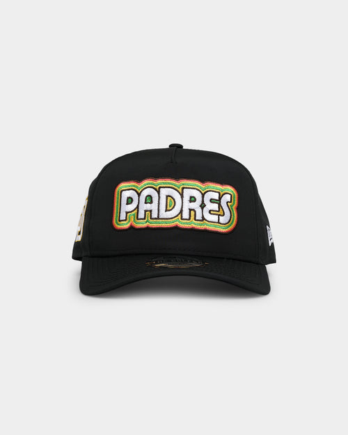 New Era San Diego Padres 'Retro Black Prolight' Golfer Snapback Black