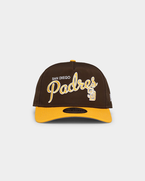 New Era San Diego Padres '2Tone Team Script' Golfer Snapback Original Team Colours