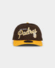 New Era San Diego Padres '2Tone Team Script' Golfer Snapback Original Team Colours