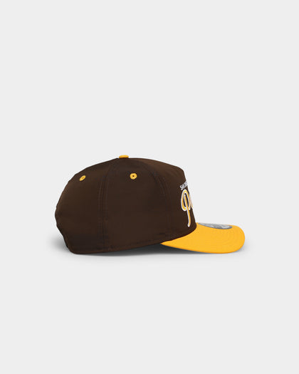 New Era San Diego Padres '2Tone Team Script' Golfer Snapback Original Team Colours
