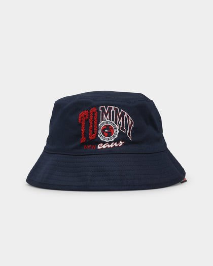 Tommy Hilfiger Heritage Reversible Bucket Hat Twilight Navy