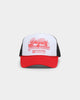 Rats Get Fat Guilty Pleasures Trucker Snapback White/Red