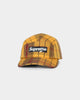 Supreme Gore-Tex Tech Camp Toggle Strapback  Gold Plaid
