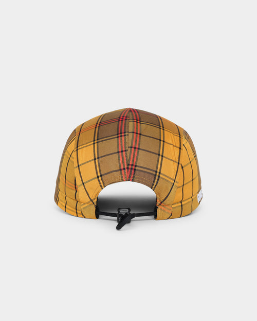 Supreme Gore-Tex Tech Camp Toggle Strapback  Gold Plaid