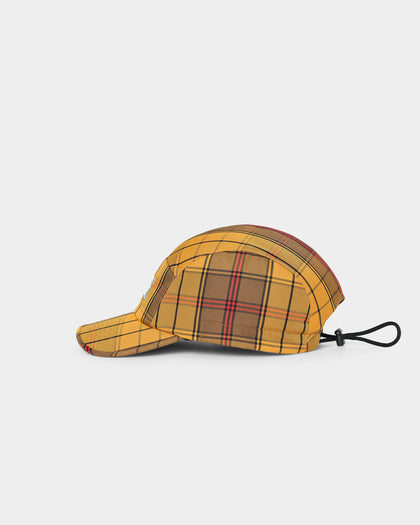 Supreme Gore-Tex Tech Camp Toggle Strapback  Gold Plaid