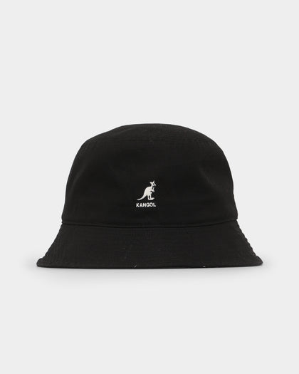Kangol Washed Bucket Hat Black