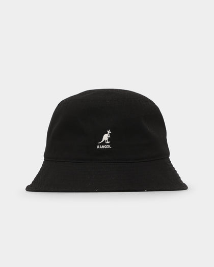 Kangol Washed Bucket Hat Black