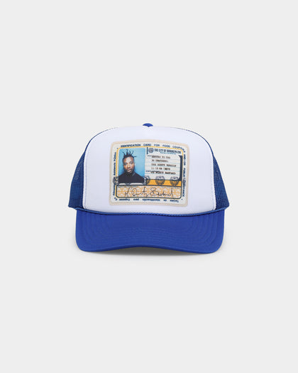 Goat Crew X Ol' Dirty Bastard ID Card Trucker Snapback White/Royal