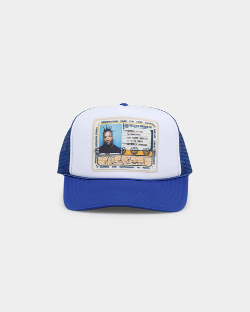 Goat Crew X Ol' Dirty Bastard ID Card Trucker Snapback White/Royal