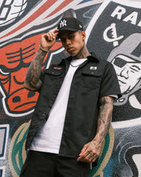 New Era New York Yankees Camo Underbrim 59FIFTY Fitted Black