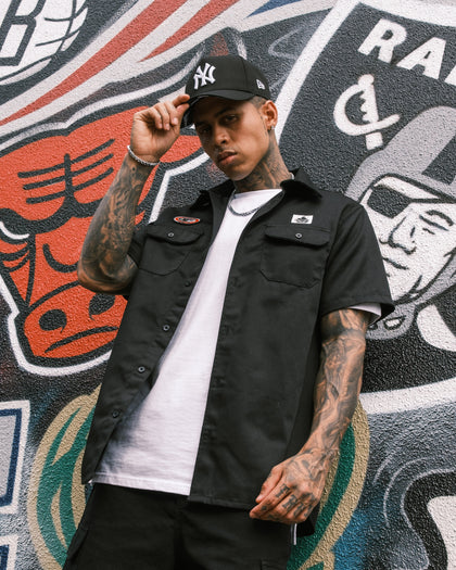 New Era New York Yankees Camo Underbrim 59FIFTY Fitted Black