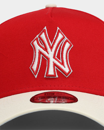 New Era New York Yankees 'Cherry Chrome Ice' 9FORTY A-Frame Snapback Red/White/Blue