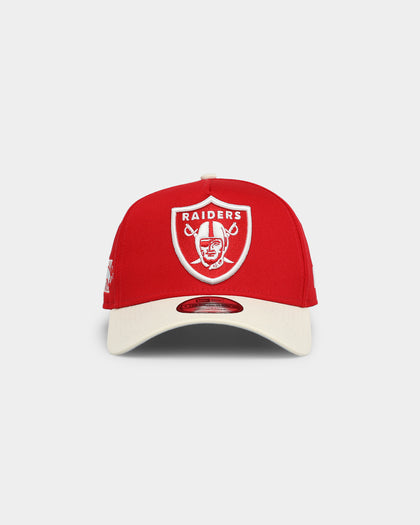 New Era Oakland Raiders 'Cherry Chrome Ice' 9FORTY A-Frame Snapback Red/White/Blue