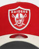 New Era Oakland Raiders 'Cherry Chrome Ice' 9FORTY A-Frame Snapback Red/White/Blue