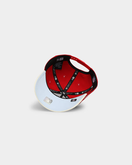New Era Oakland Raiders 'Cherry Chrome Ice' 9FORTY A-Frame Snapback Red/White/Blue