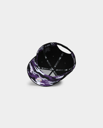 New Era Colorado Rockies 'Camo Undervisor' 9FORTY K-Frame Snapback Black