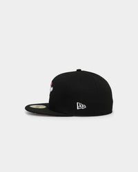 New Era Cincinnati Red 'Camo Undervisor' 59FIFTY Fitted Black