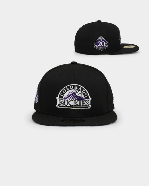 New Era Colorado Rockies 'Camo Undervisor' 59FIFTY Fitted Black