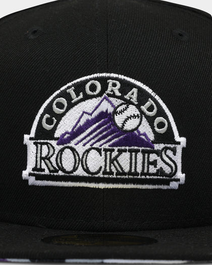 New Era Colorado Rockies 'Camo Undervisor' 59FIFTY Fitted Black