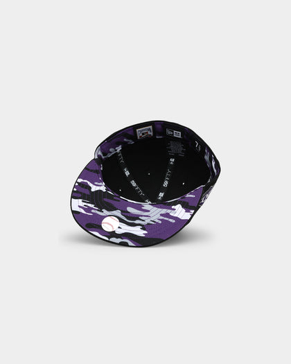 New Era Colorado Rockies 'Camo Undervisor' 59FIFTY Fitted Black