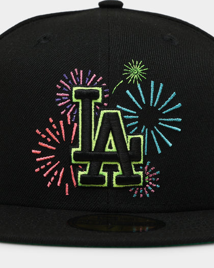 New Era Los Angeles Dodgers 'New Year's Eve' 59FIFTY Fitted Black