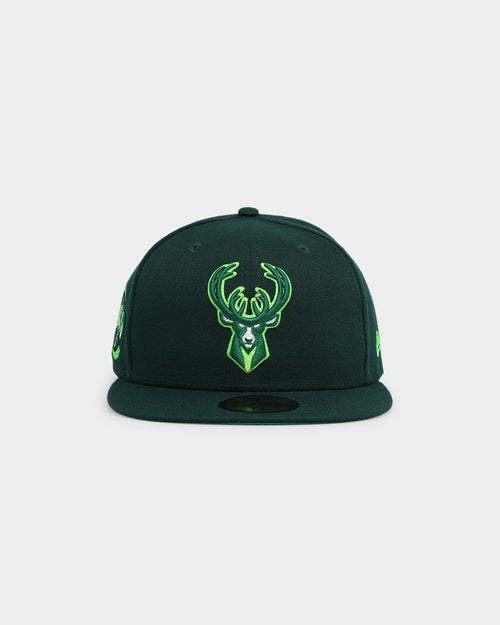 New Era Milwaukee Bucks 'Christmas Tree' 59FIFTY Fitted Green