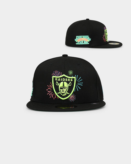 New Era Oakland Raiders 'New Year's Eve' 59FIFTY Fitted Black