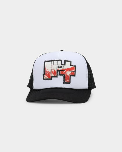 Goat Crew X Baki Hanma Baki Trucker Snapback White/Black