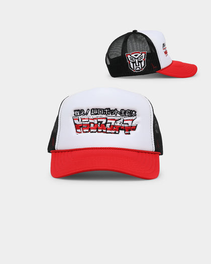 Goat Crew X Transformers Autobots Trucker Snapback White/Red
