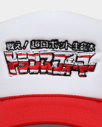 Goat Crew X Transformers Autobots Trucker Snapback White/Red