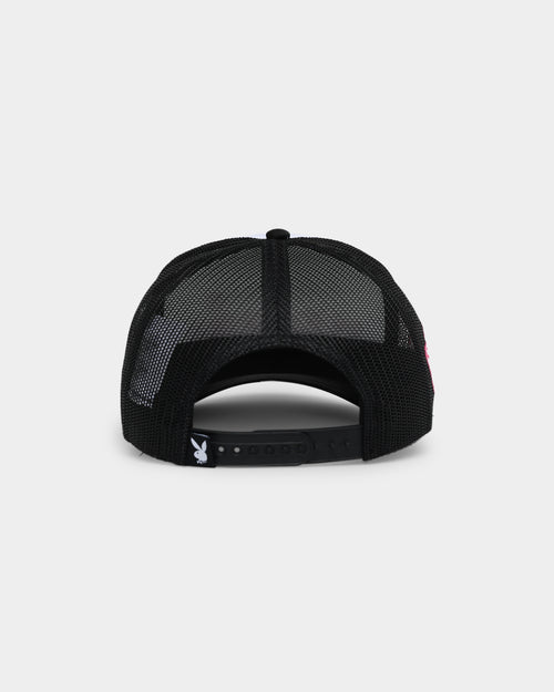 Playboy By Culture Kings Pursue Trucker Snapback Black/White