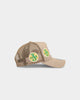New Era Oakland Athletics 'World Series Multi Logo' 9FORTY K-Frame Snapback Trucker Tumbleweed