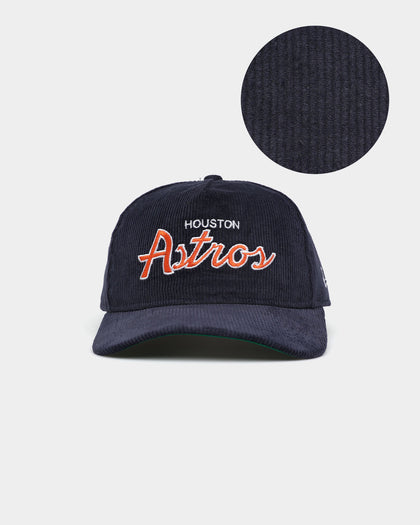 New Era Houston Astros 'OG Team Script' Corduroy Golfer Snapback Original Team Colours