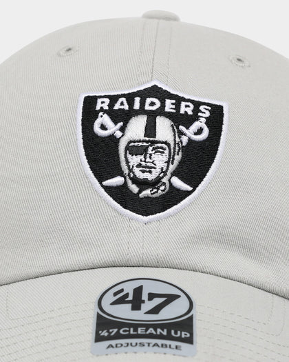 47 Brand Las Vegas Raiders 47 Clean Up Strapback Grey
