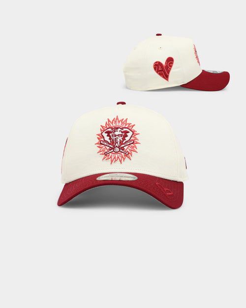 New Era Oakland Athletics 'Certified Lover 2.0' 9FORTY A-Frame Snapback Chrome White