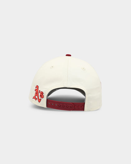 New Era Oakland Athletics 'Certified Lover 2.0' 9FORTY A-Frame Snapback Chrome White