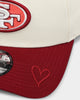 New Era San Francisco 49ers 'Certified Lover 2.0' 9FORTY A-Frame Snapback Chrome White