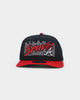 New Era Atlanta Braves 'Retro Block Script' Golfer Snapback Navy
