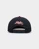 New Era Atlanta Braves 'Retro Block Script' Golfer Snapback Navy