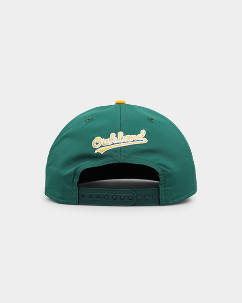 Nwe Era Oakland Athletics 'Retro Block Script' Golfer Snapback Green