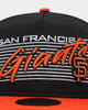 New Era San Francisco Giants 'Retro Block Script' Golfer Snapback Black