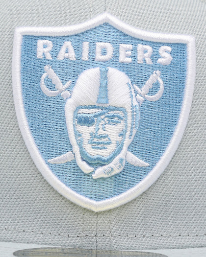 New Era Oakland Raiders 'Grey Skies' 59FIFTY Fitted Grey