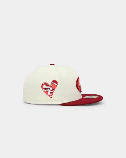 New Era San Francisco 49ers 'Certified Lover 2.0' 59FIFTY Fitted Chrome White