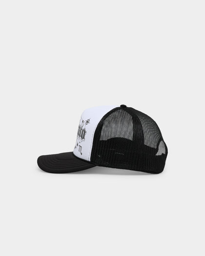 Rats Get Fat Scorpio Trucker Snapback Black/White