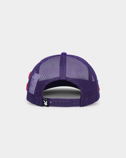 Playboy By CK Play Trucker Snapback Purple