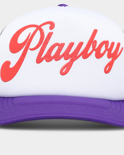 Playboy By CK Play Trucker Snapback Purple
