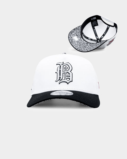 New Era Birmingham Barons 'Cement Grey' 9FORTY A-Frame Snapback White