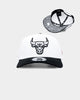 New Era Chicago Bulls 'Cement Grey' 9FORTY A-Frame Snapback White