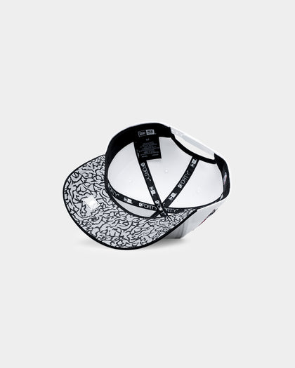 New Era Chicago Bulls 'Cement Grey' 9FORTY A-Frame Snapback White